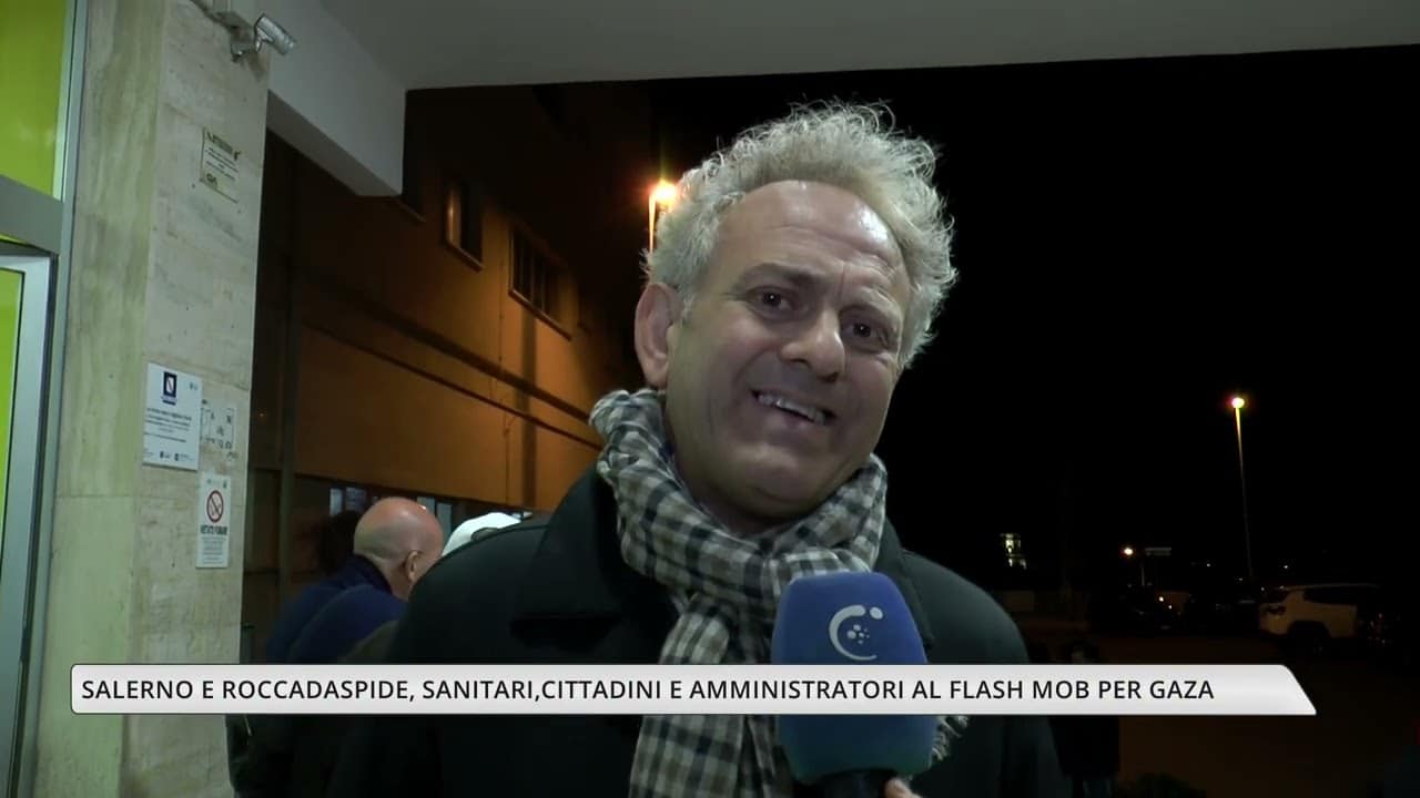 flash mob Gaza Salerno Roccadaspide