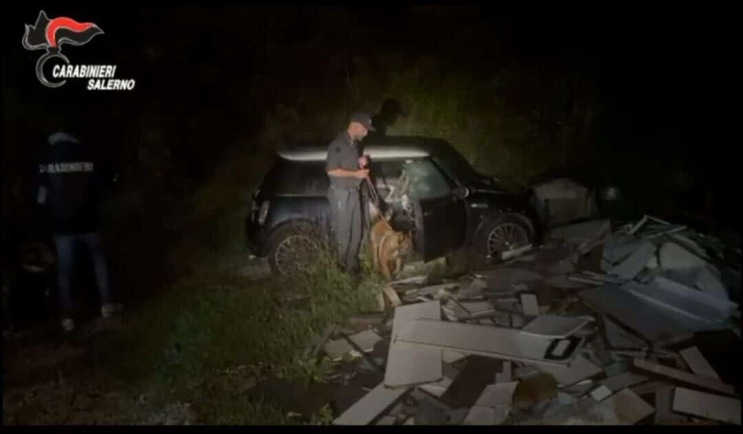 spaccio droga vallo diano arresti