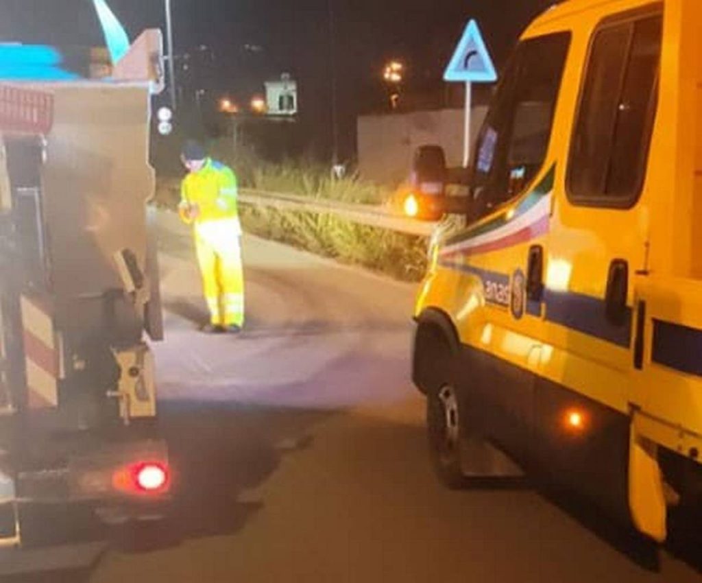 salerno chiusa rampa a2