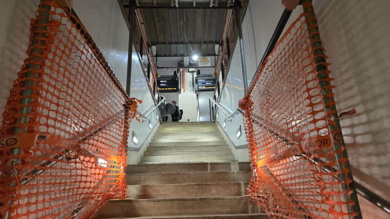 lavori stazione ferroviaria Salerno