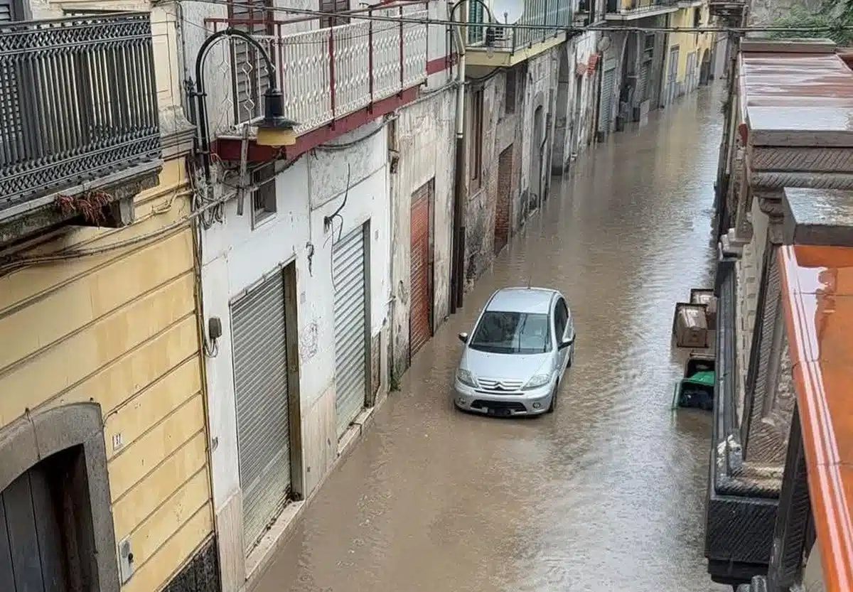 maltempo allagamenti nocera inferiore pagani
