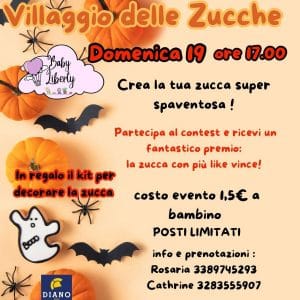 centro commerciale diano villaggio zucche 19 ottobre