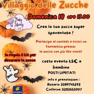 centro commerciale diano villaggio zucche 19 ottobre
