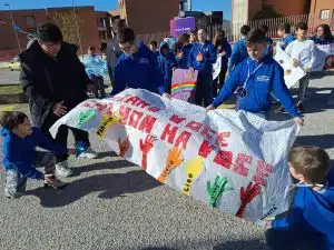 fisciano staffetta diritti bambini