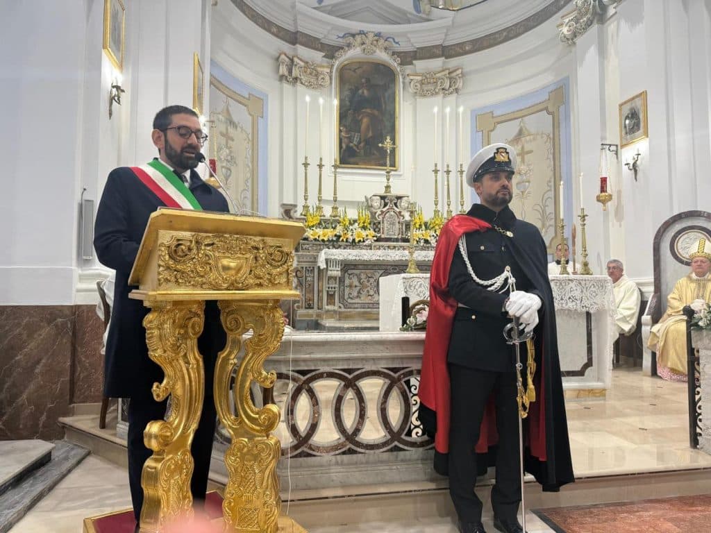 fisciano riaperta chiesa madre san pietro apostolo