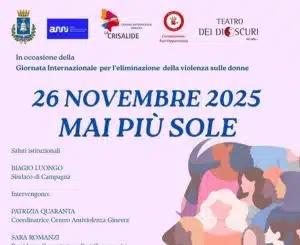 campagna giornata violenza donne 26 novembre