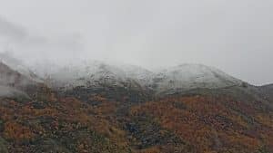 Primi fiocchi di neve in provincia di Salerno: il Vallo di Diano e il Tanagro imbiancati