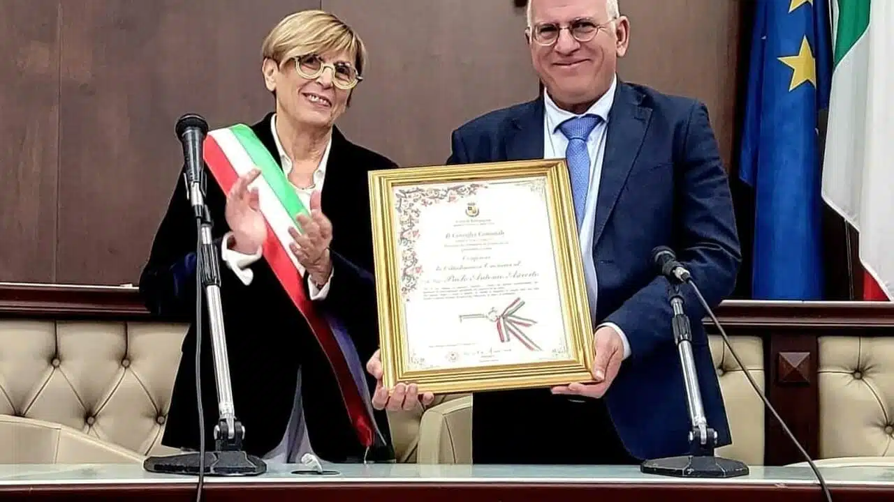 Paolo Antonio Ascierto cittadinanza onoraria Battipaglia