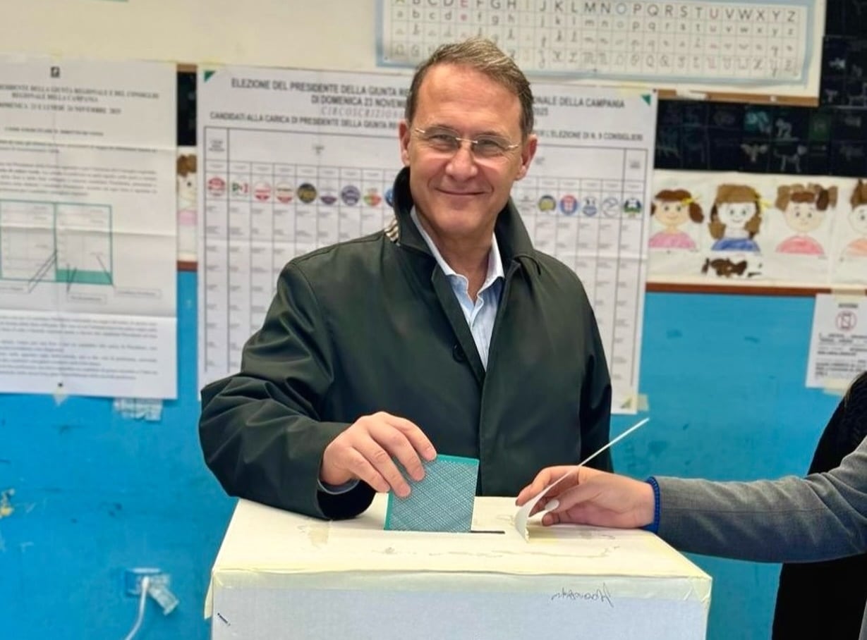 Cirielli alle urne: «Io ho votato, voi?» per le regionali in Campania