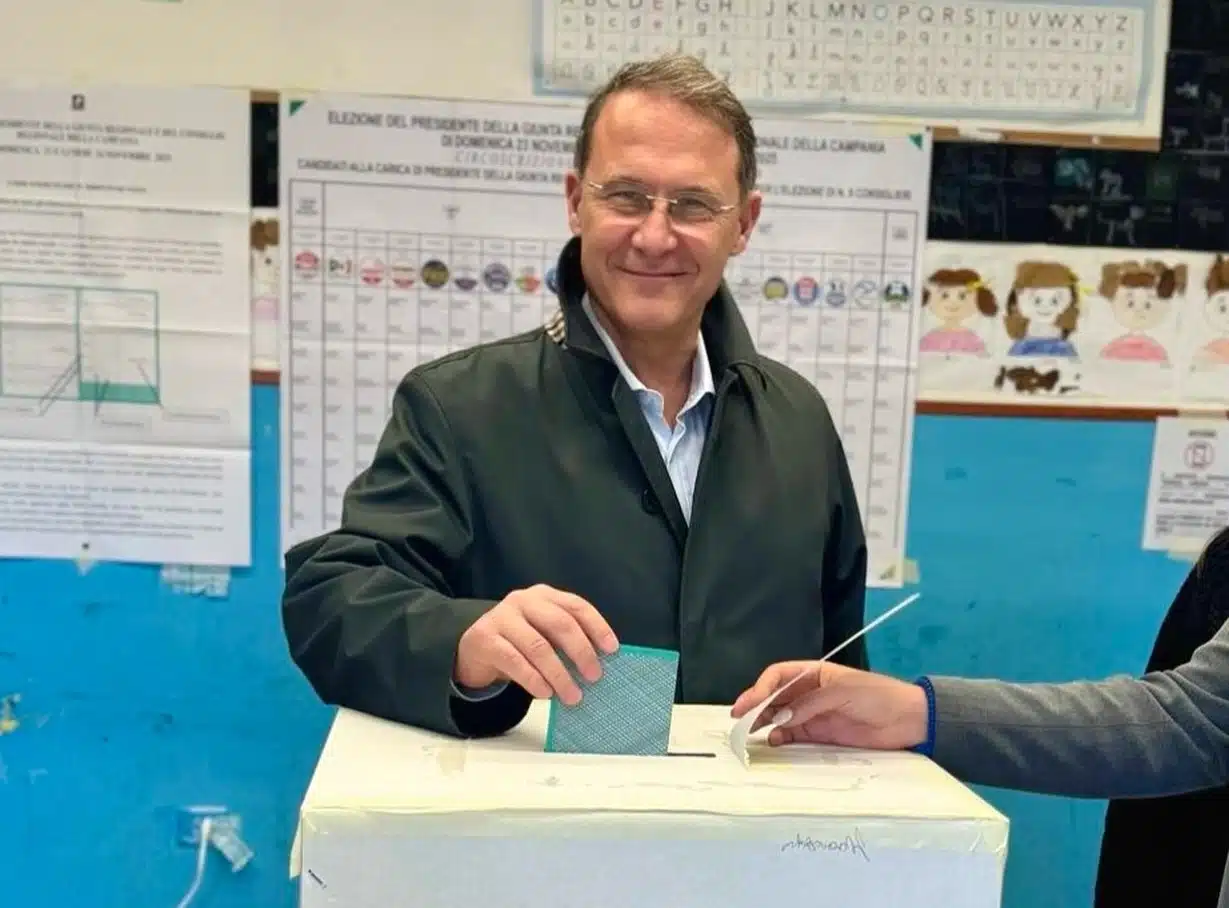 Cirielli alle urne: «Io ho votato, voi?» per le regionali in Campania