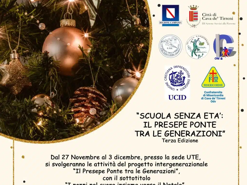 cava de tirreni presepe ponte generazioni