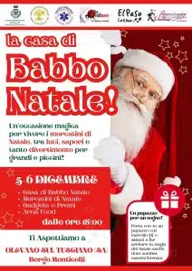 olevano sul tusciano casa babbo natale