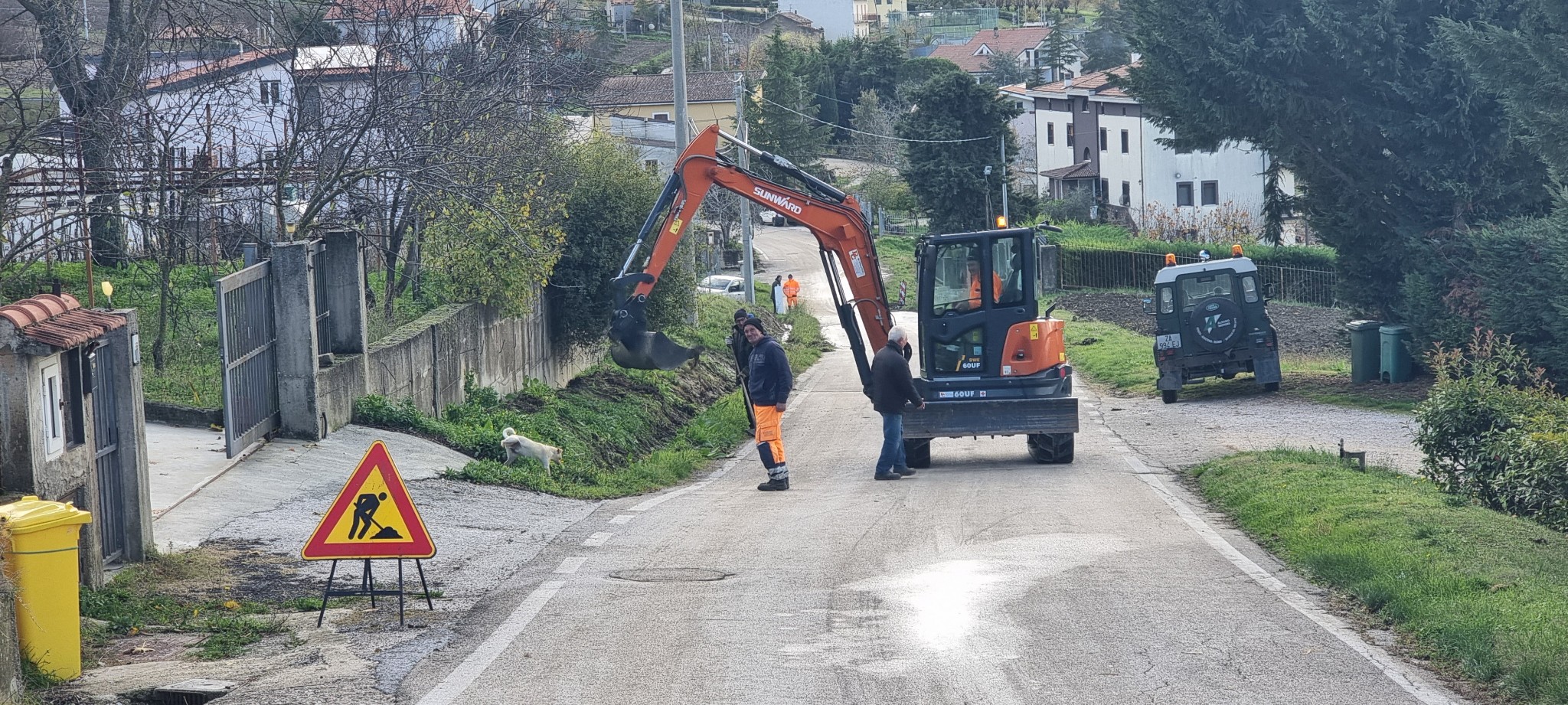 caggiano lavori dissesto idrogeologico