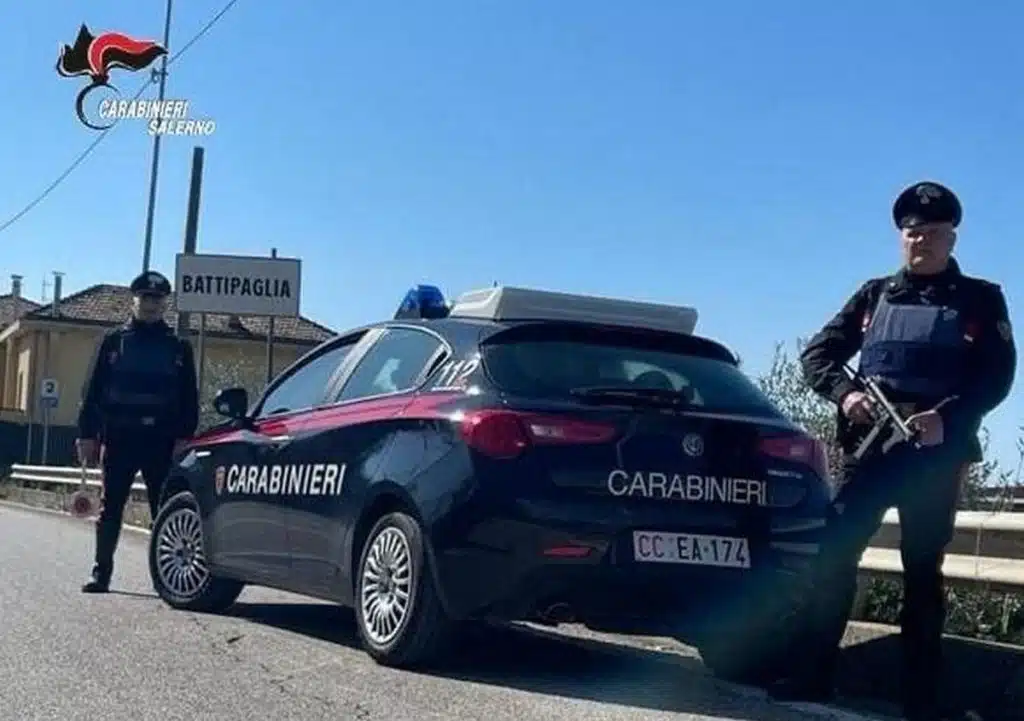 tentato furto battipaglia arresto 11 novembre