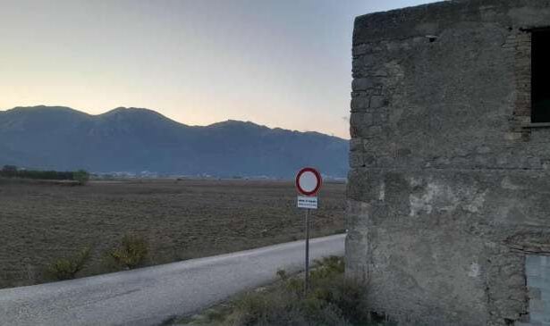 Atena Lucana divieto strada