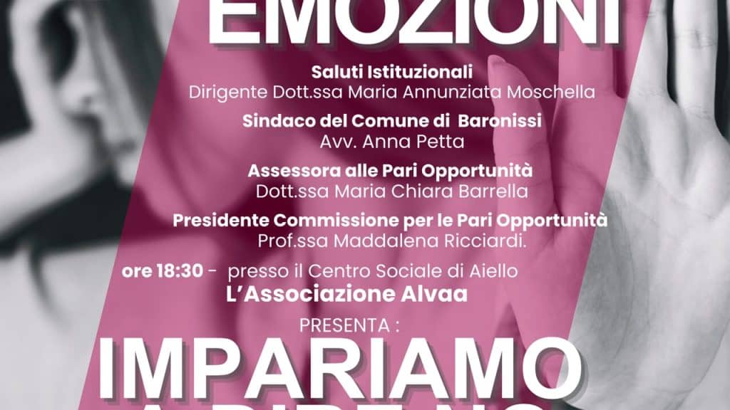 baronissi progetto scuola emozioni