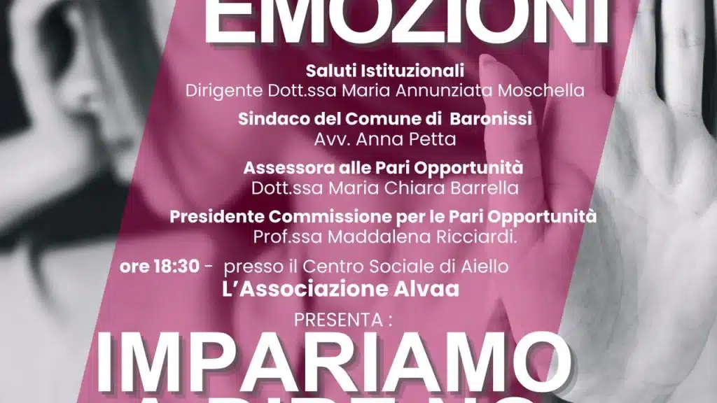 baronissi progetto scuola emozioni