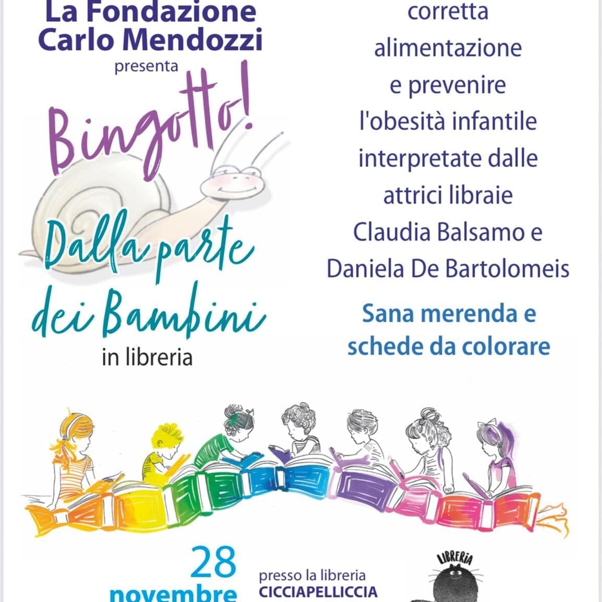 Bingotto bambini educazione alimentare