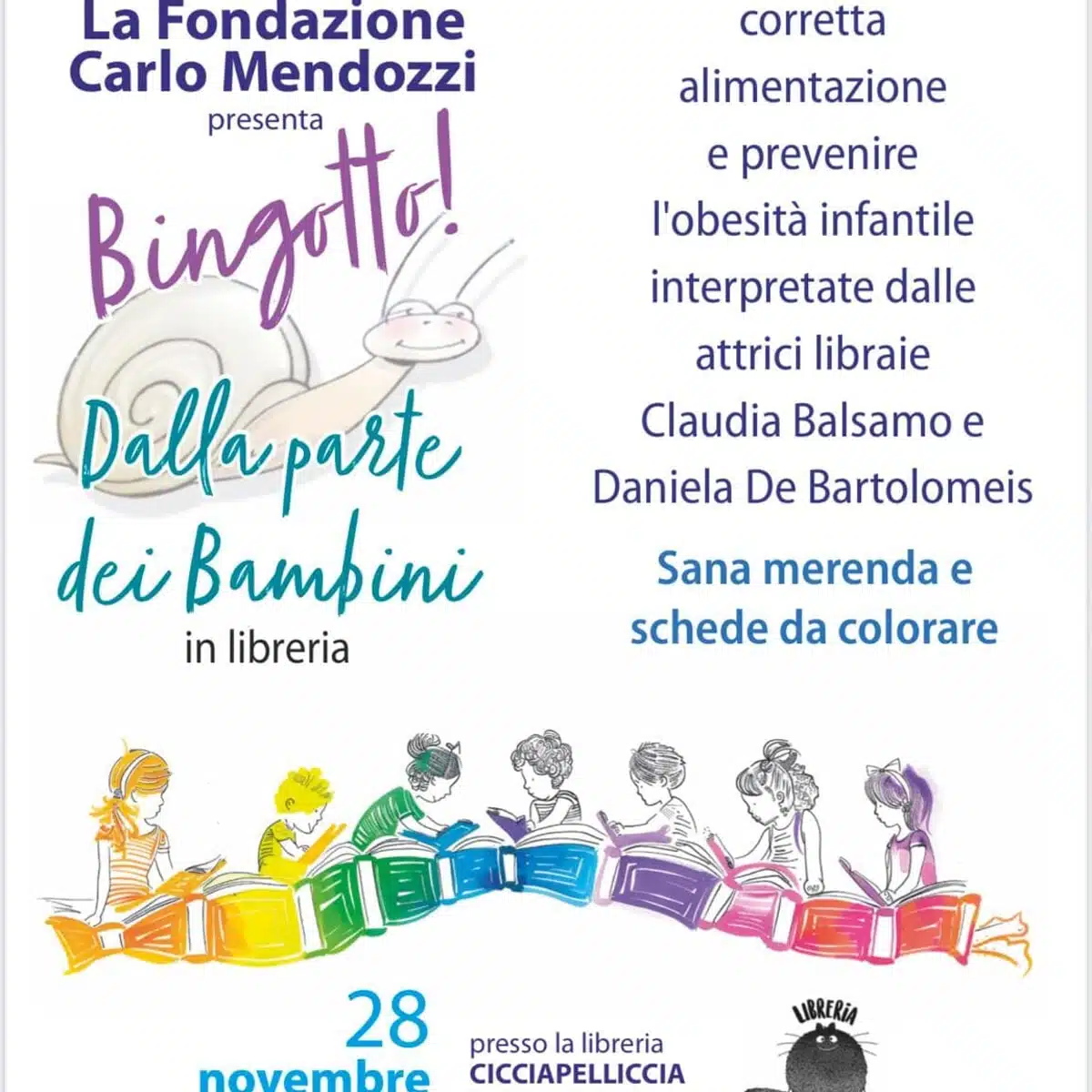 Bingotto bambini educazione alimentare