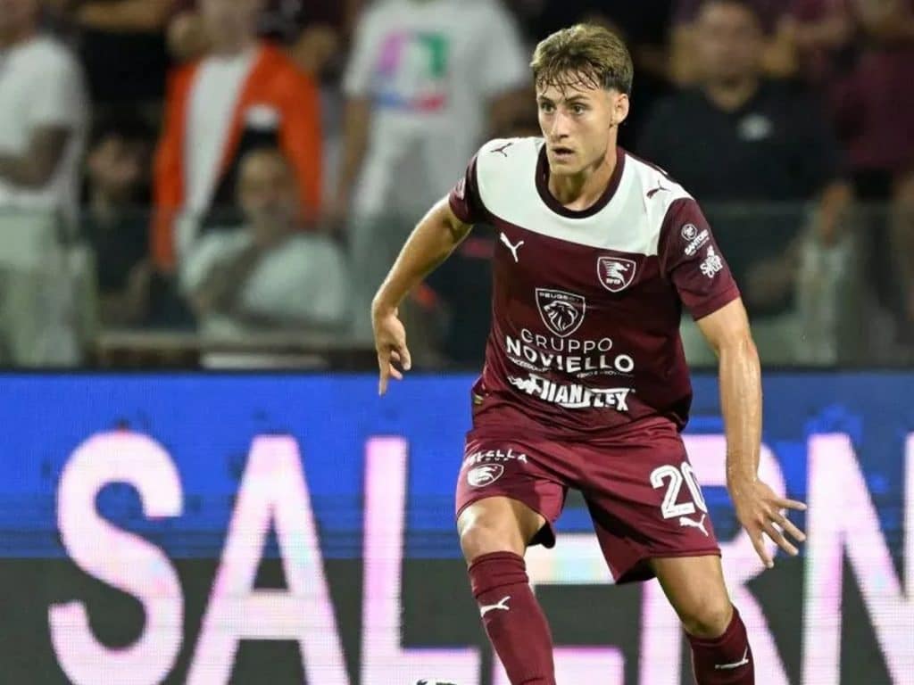 latina salernitana pareggio andrea ferraris