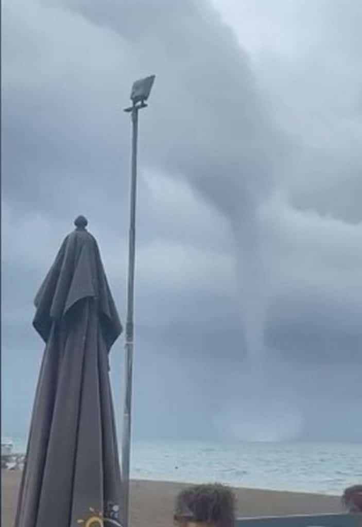 tromba marina vietri sul mare