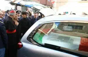 funerali aniello scarpati poliziotto morto torre del greco