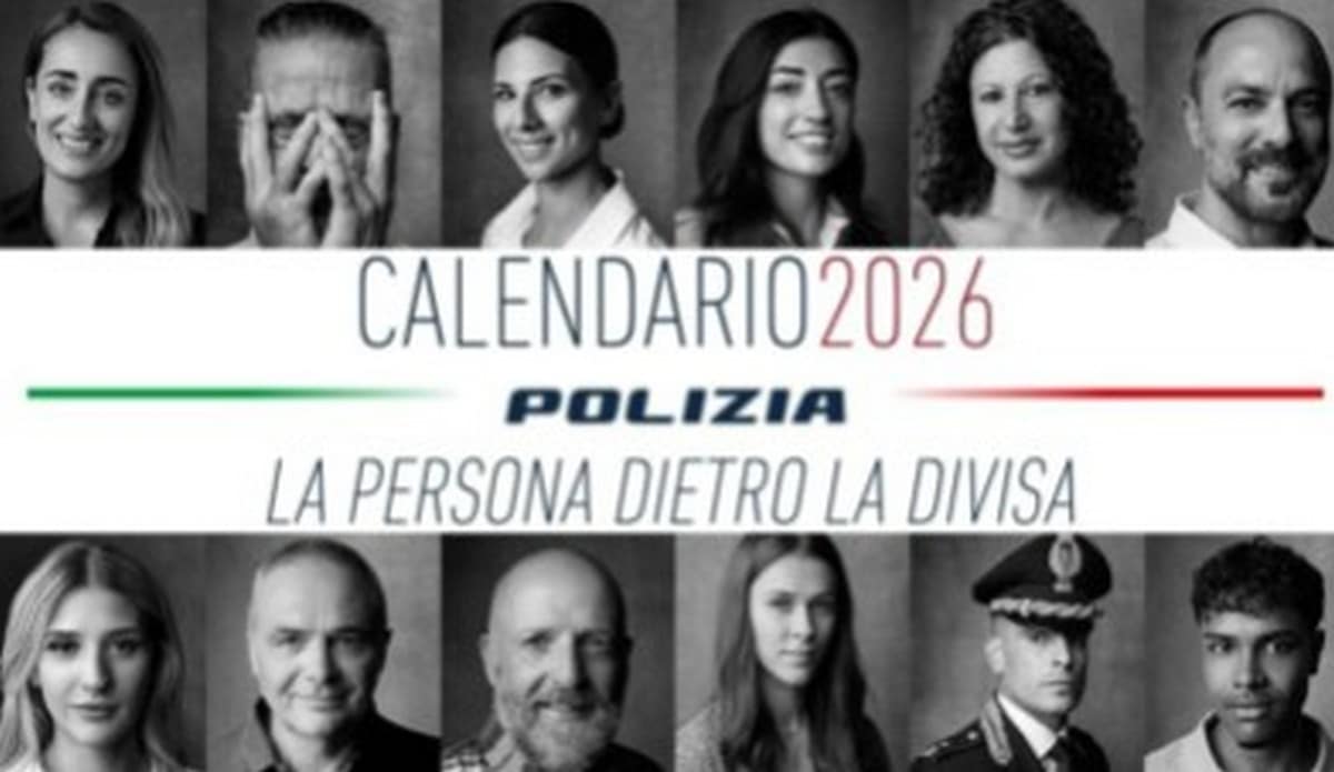 polizia stato calendario 2026