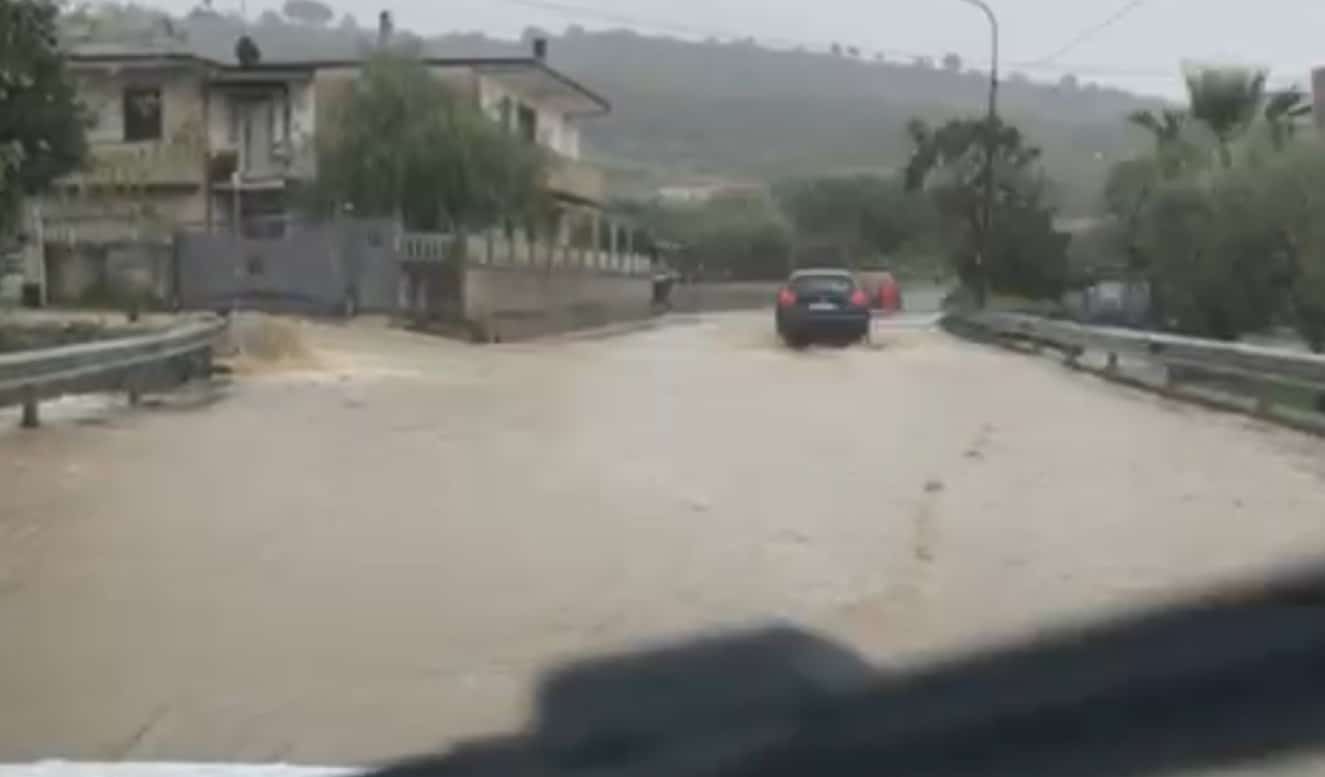 maltempo cilento disagi oggi 21 novembre