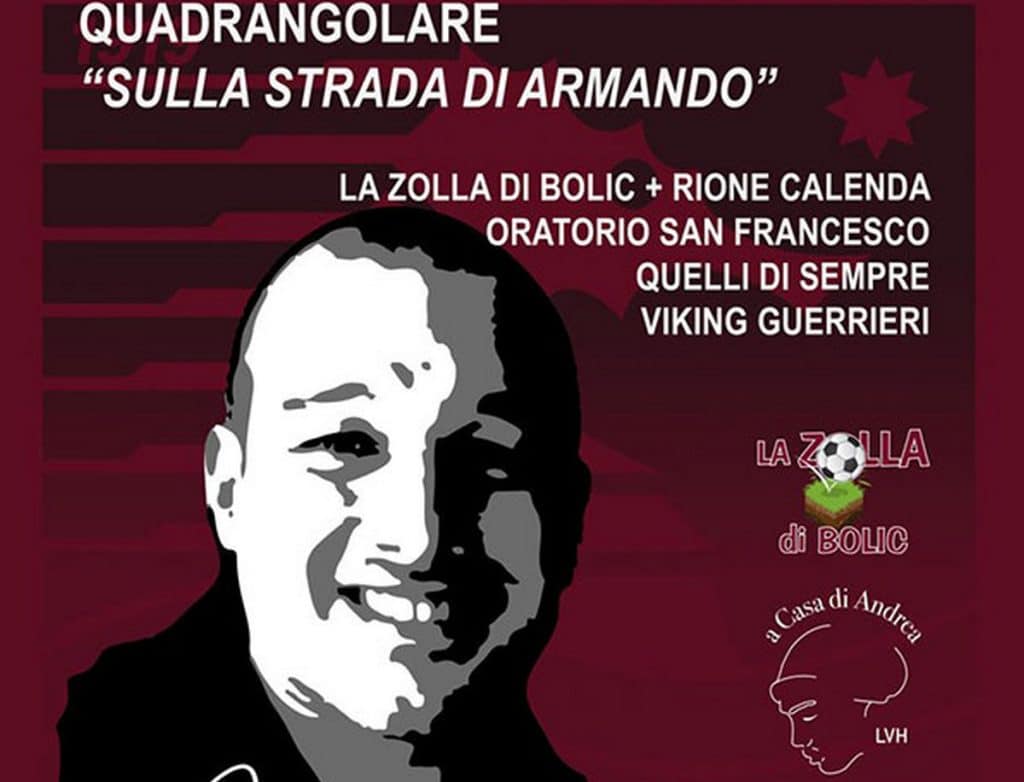 Calcio, amicizia e passione Salernitana: sabato la seconda edizione del torneo “Sulla strada di Armando”