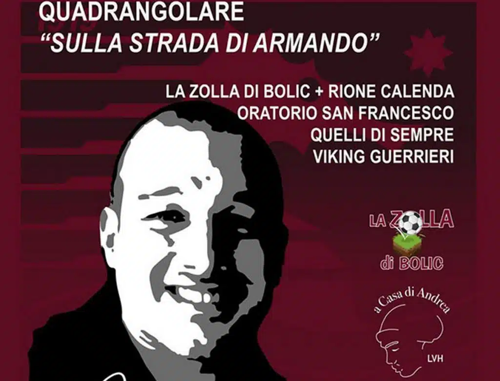 Calcio, amicizia e passione Salernitana: sabato la seconda edizione del torneo “Sulla strada di Armando”
