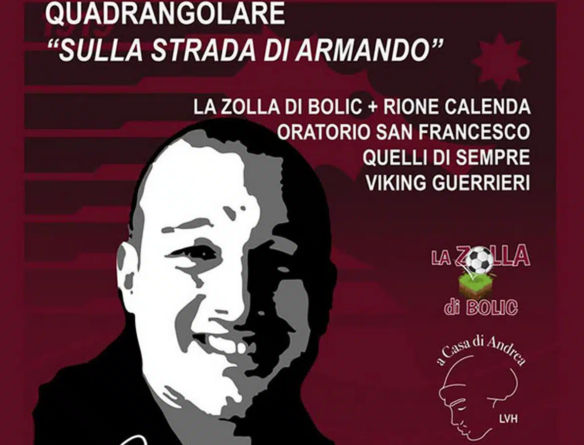 Calcio, amicizia e passione Salernitana: sabato la seconda edizione del torneo “Sulla strada di Armando”