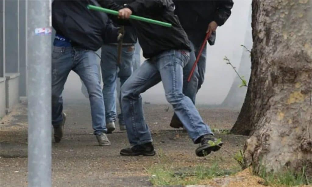 ultras scafati condanna lancio petardi san marzano