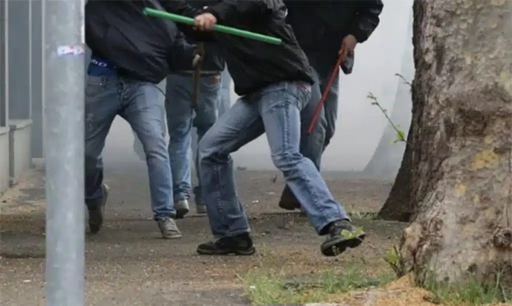 ultras scafati condanna lancio petardi san marzano