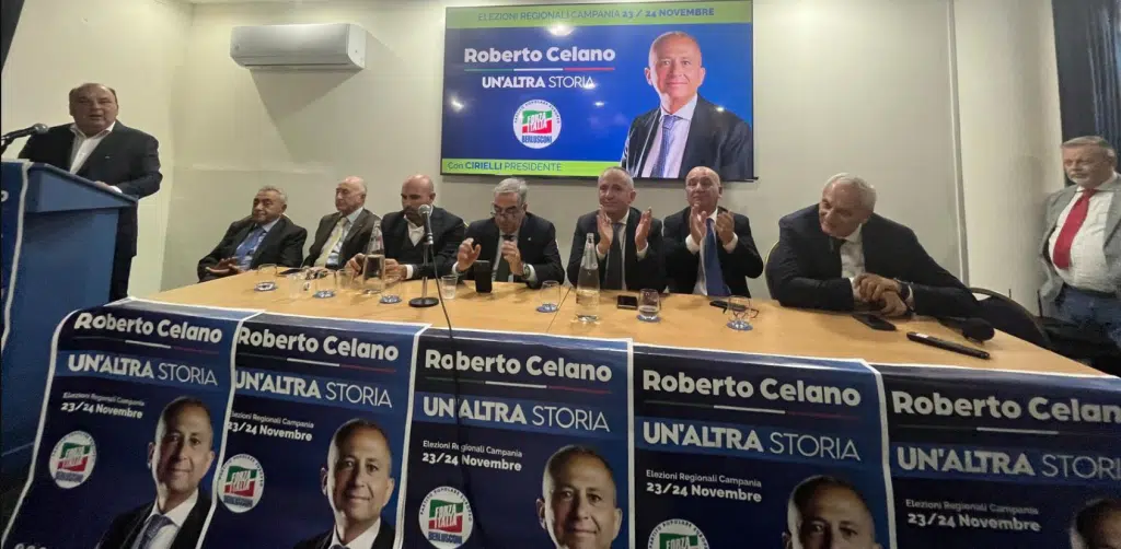 Celano campagna elettorale Salerno