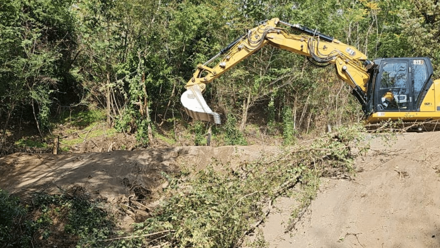 Mercato San Severino lavori Vallone Traiano