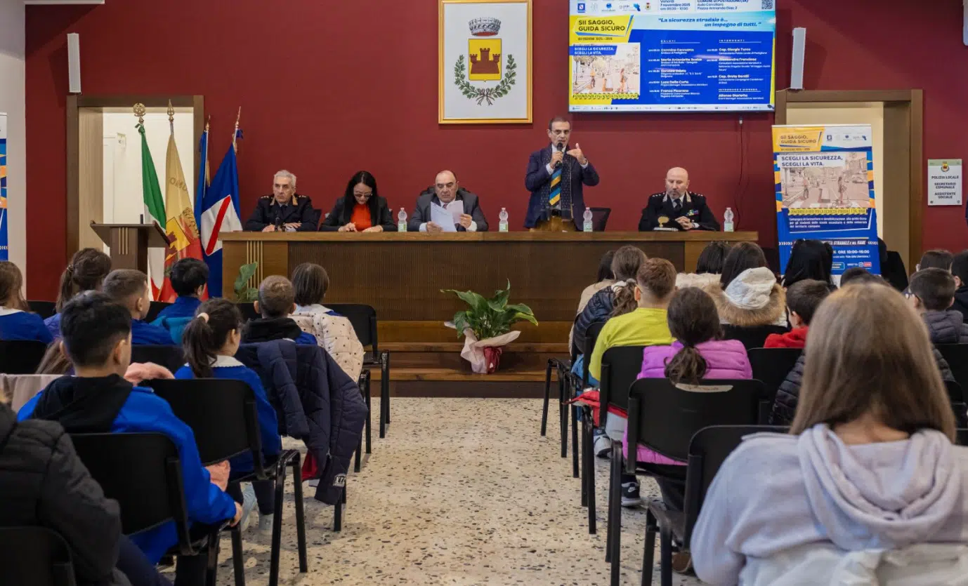 Postiglione sicurezza stradale