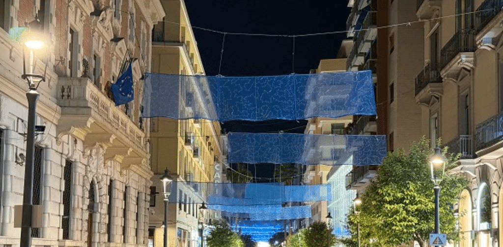 Luci Artista Salerno spente