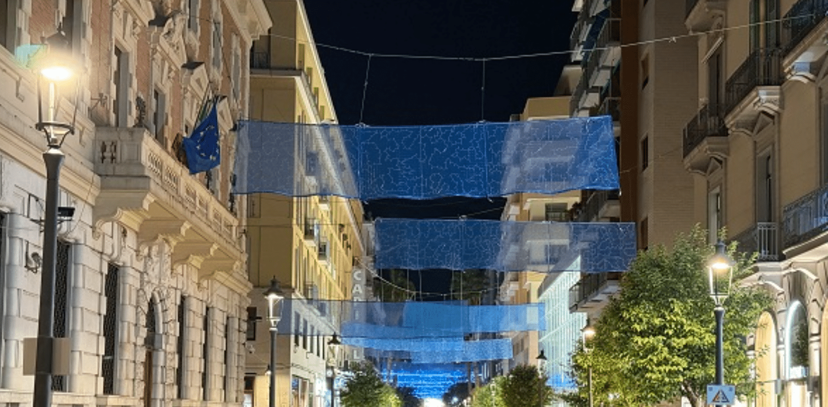 Luci Artista Salerno spente