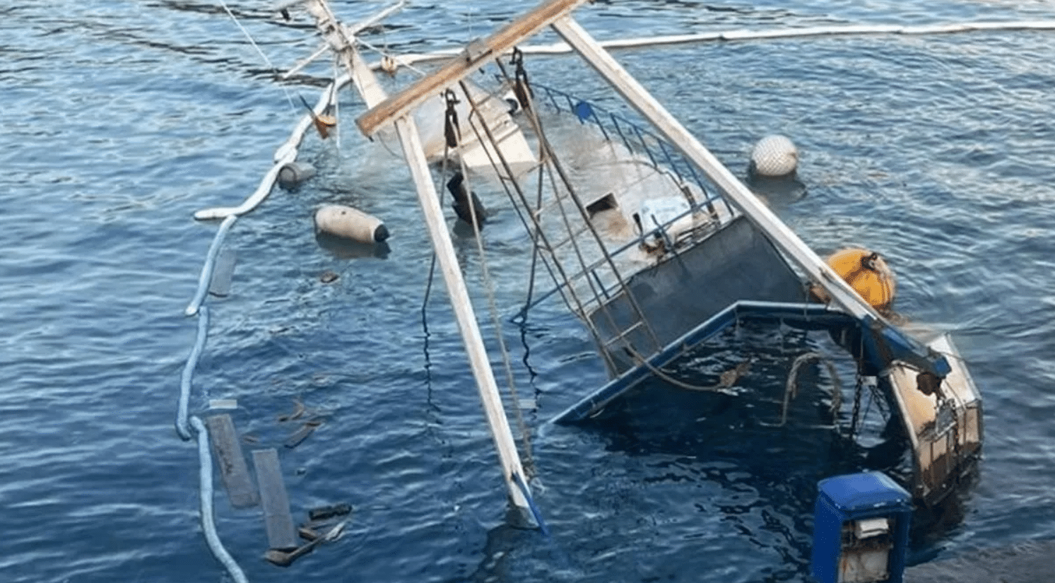 Acciaroli affondata barca Vassallo