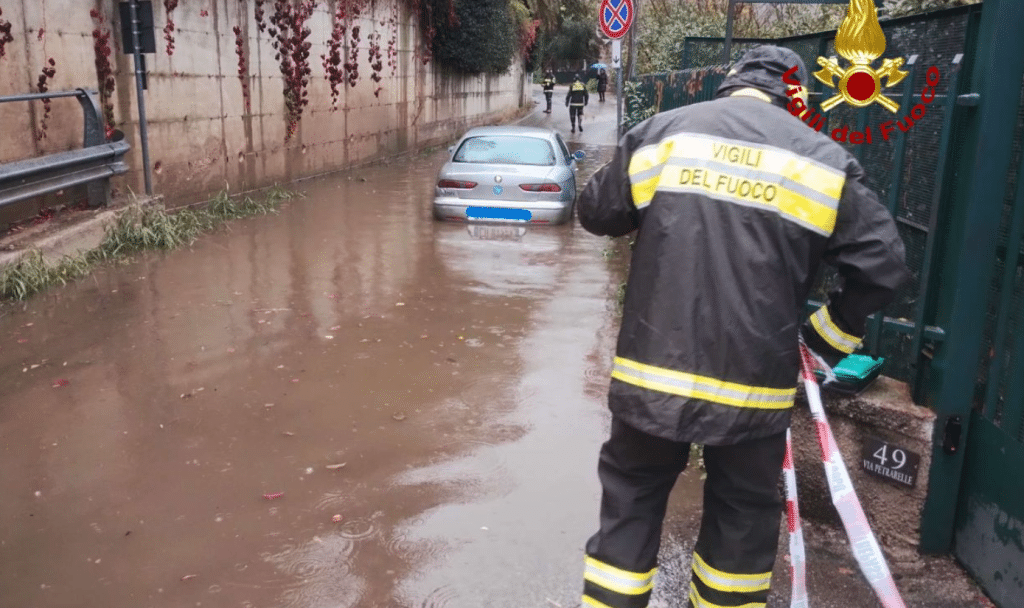 maltempo Caserta salvato neonato