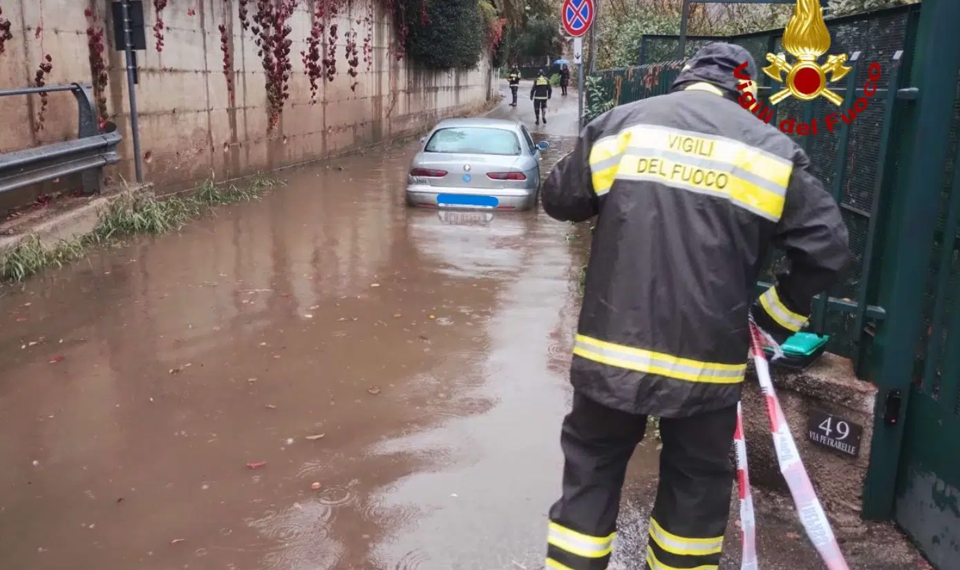 maltempo Caserta salvato neonato