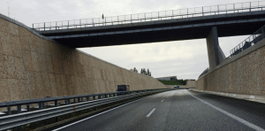 Salerno barriere fonoassorbenti Autostrada