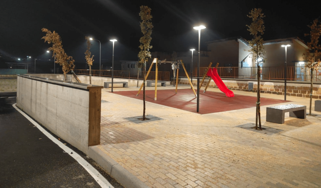 Scafati lavori area attrezzata