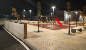 Scafati lavori area attrezzata