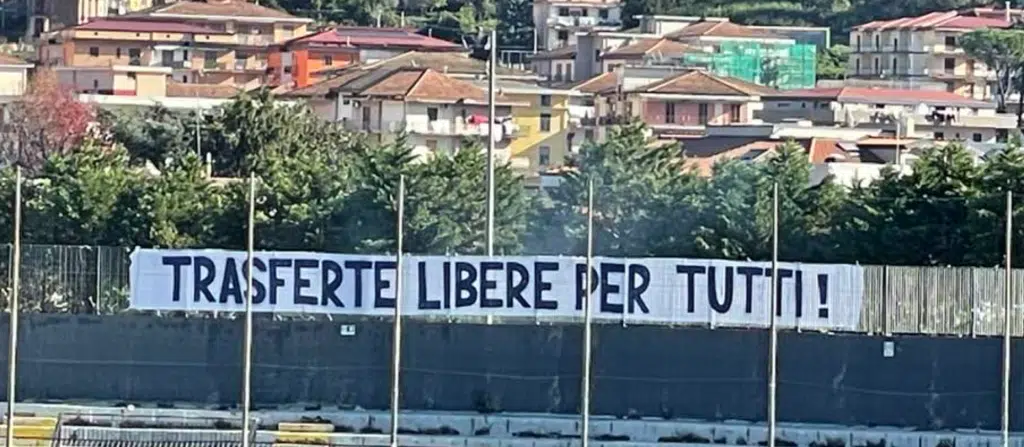 Divieto trasferte tifosi Cavese