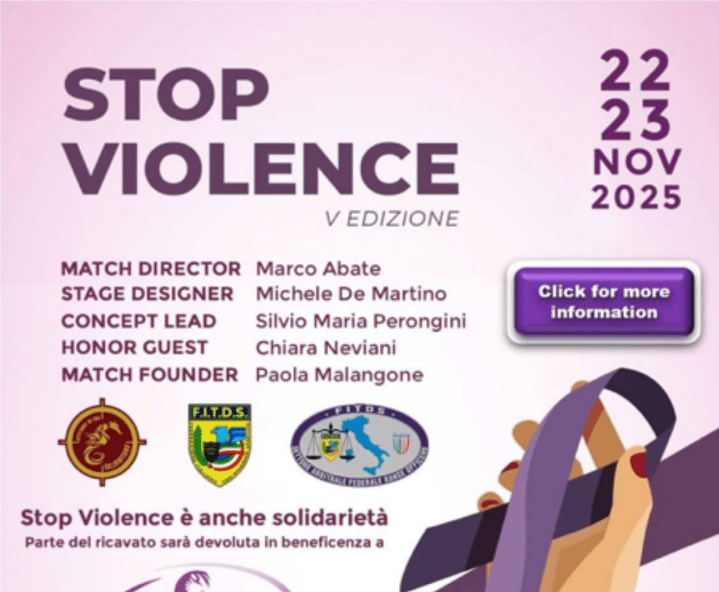 stop violence 2025 san Cipriano picentino gara benefico tiro