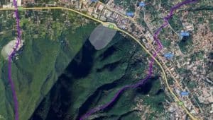 nocera superiore messa sicurezza versante bosco mammone