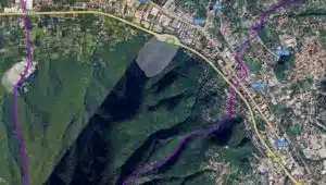 nocera superiore messa sicurezza versante bosco mammone