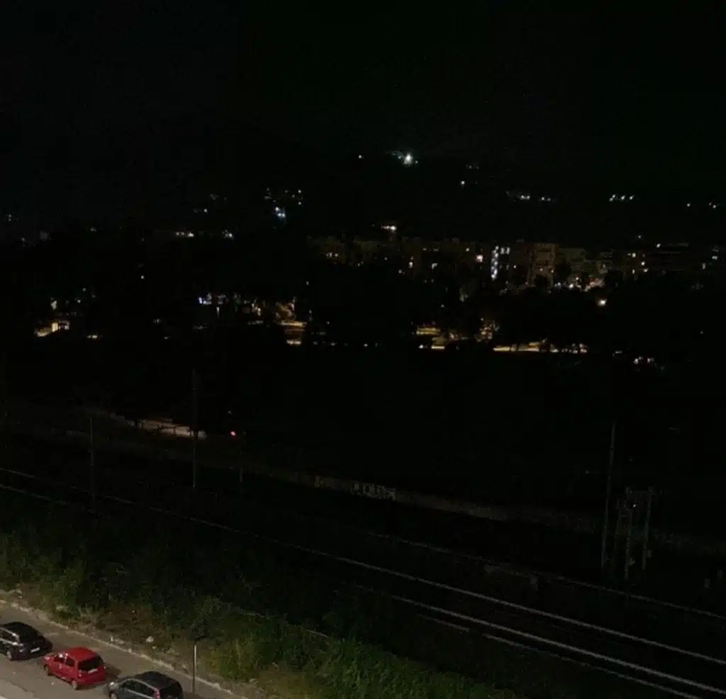 Salerno blackout 20 novembre