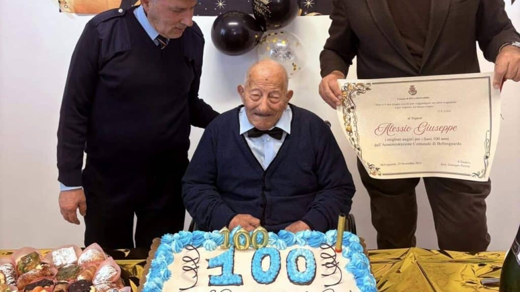 bellosguardo 100 anni giuseppe alessio